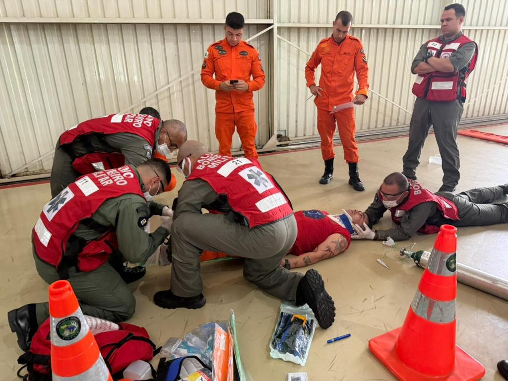 Ciopaer forma 40 operadores em curso de atendimento pré-hospitalar e reforça resgates aeromédicos em MT - Curso de Atendimento Pré-Hospitalar Básico (APH-B)